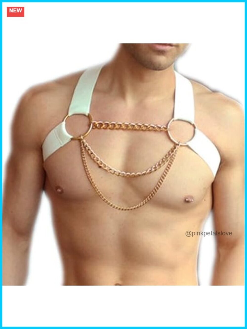 PU Leather Adjustable Harness Lingerie Belt Bondage